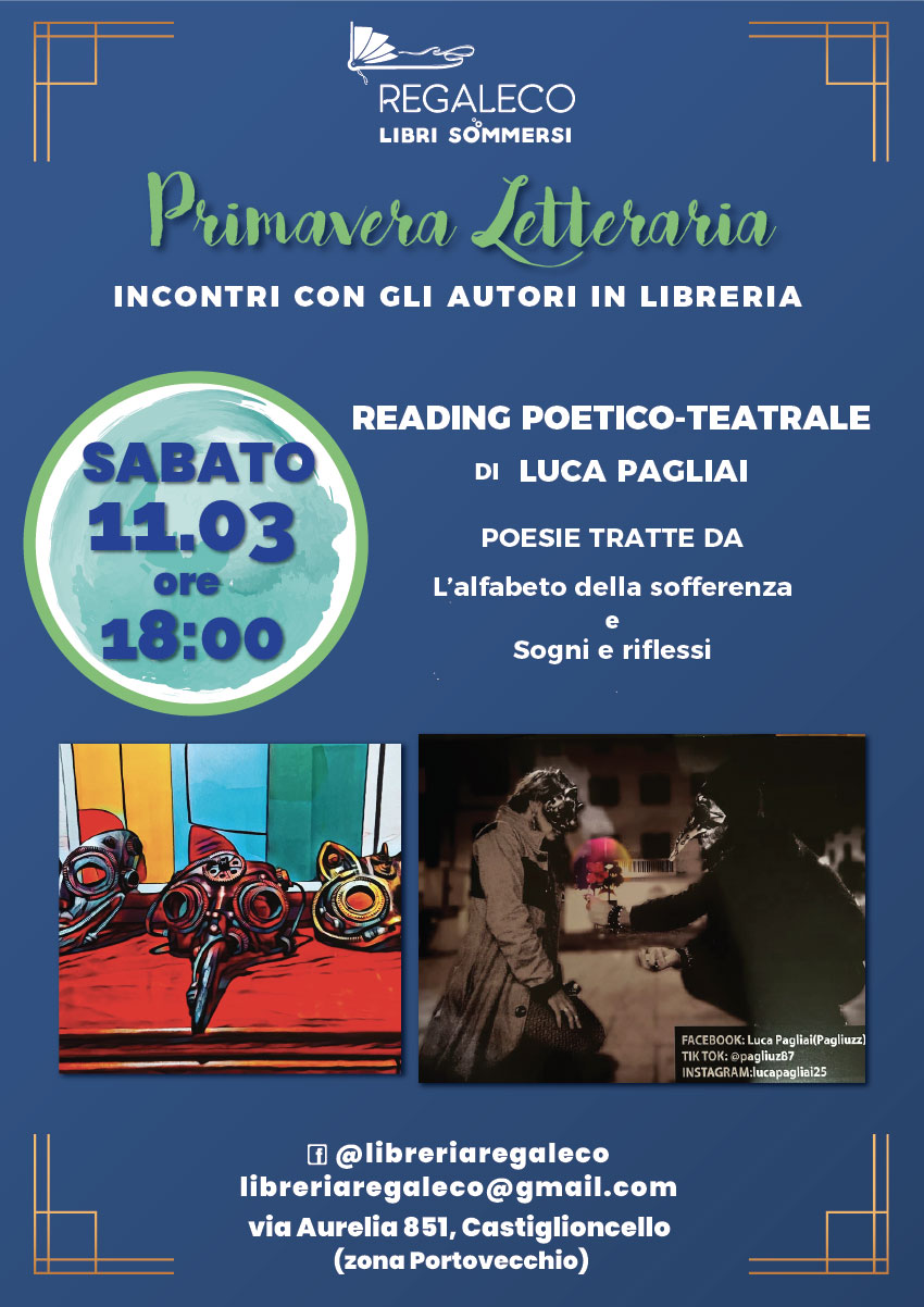 Primavera Letteraria Libreria Regaleco Castiglioncello