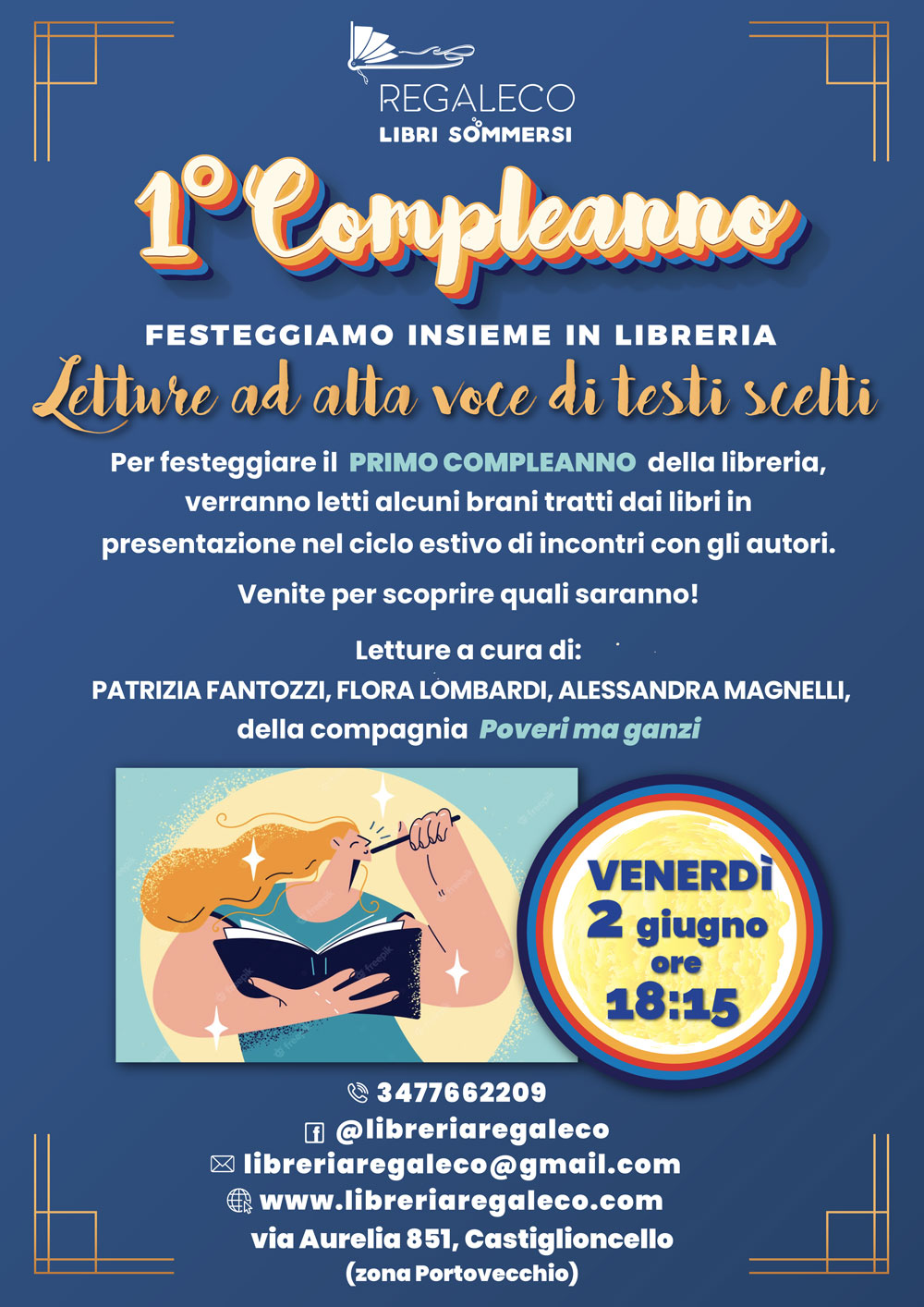 Compleanno Libreria Regaleco 2023