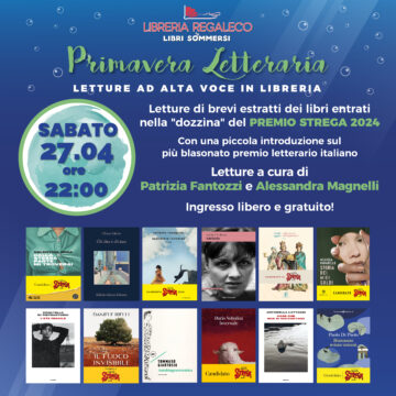 Letture in libreria - premio strega - Libreria Regaleco