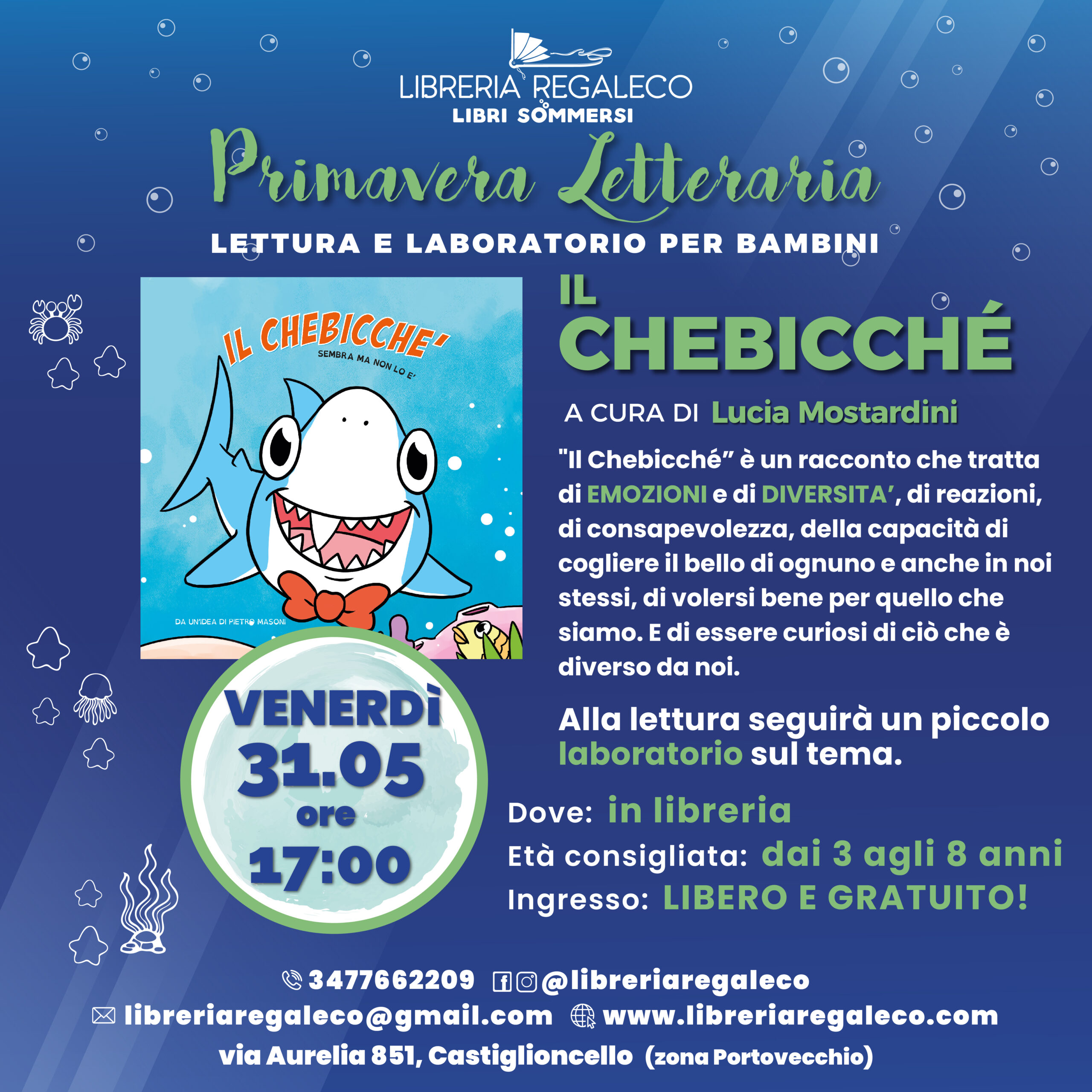 Primavera Letteraria – IL CHEBICCHE’ a cura di Lucia Moscardini