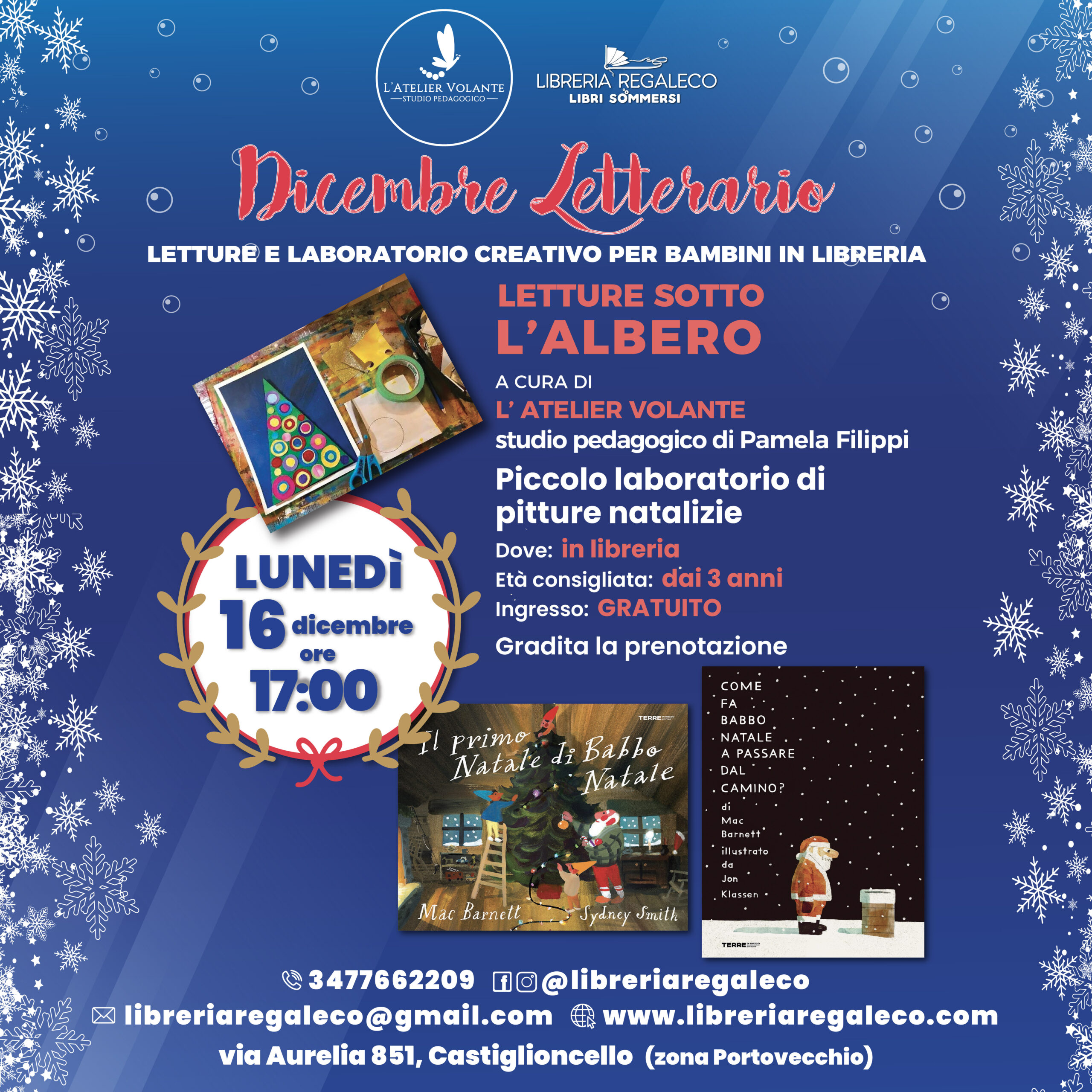 Letture sotto l’ALBERO – Libreria Regaleco & Atelier Volante