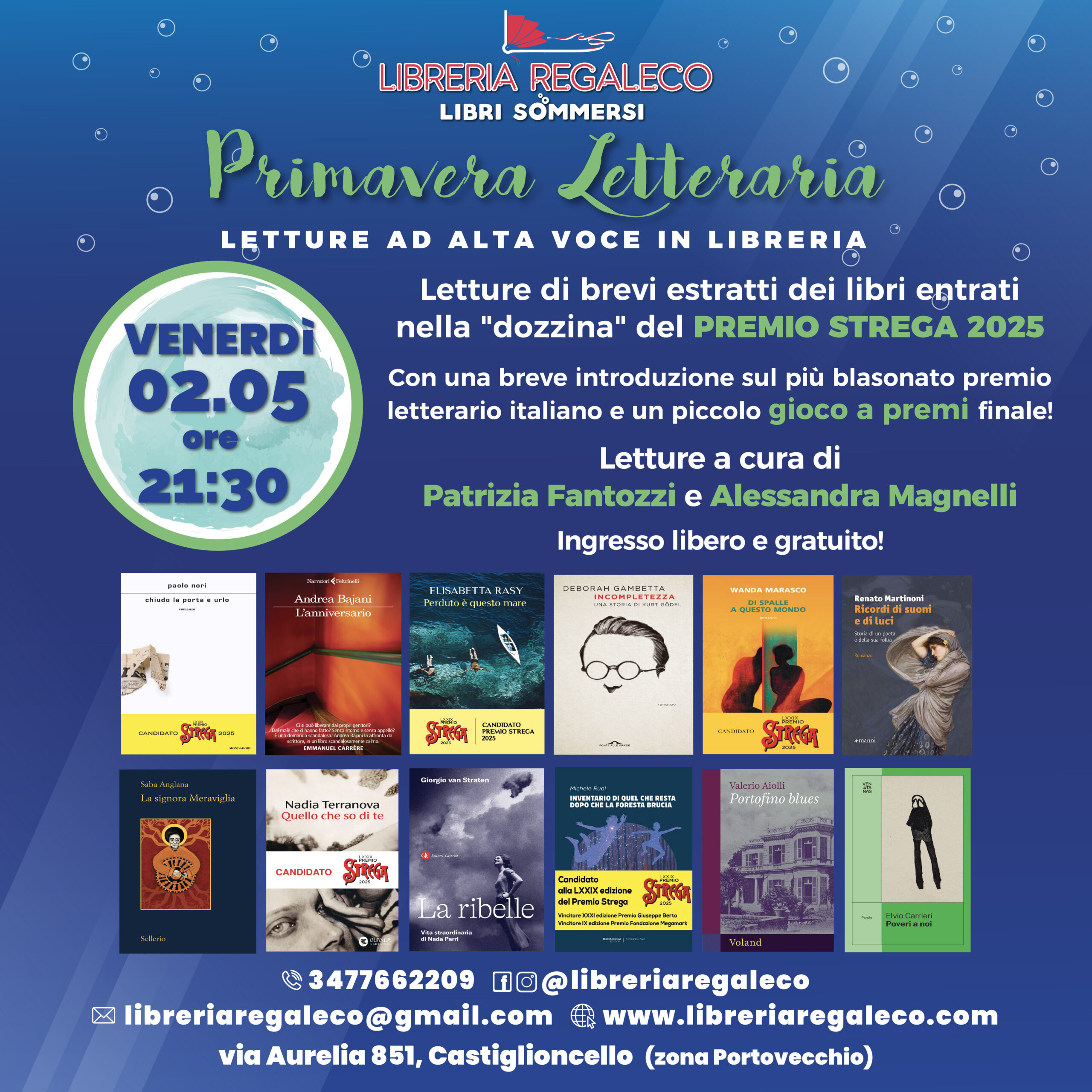 Primavera Letteraria -. Letture Premio Strega 2025