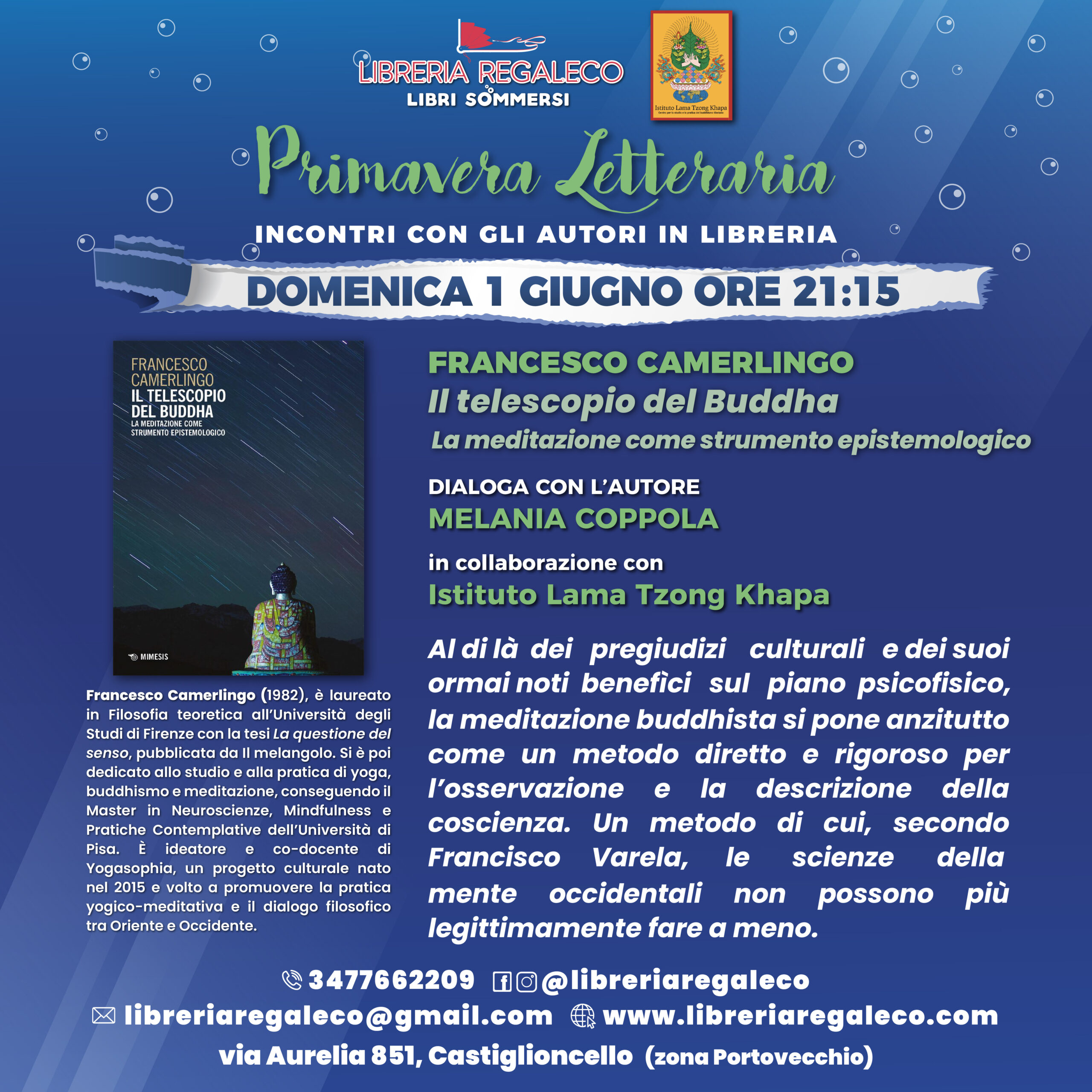 Il Telescopio di Buddha - Libreria Regaleco Castiglioncello